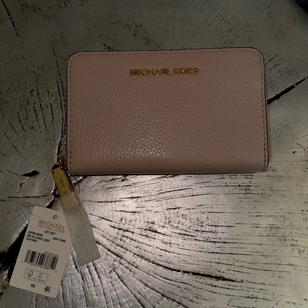 MICHAEL KORS small leather card case
